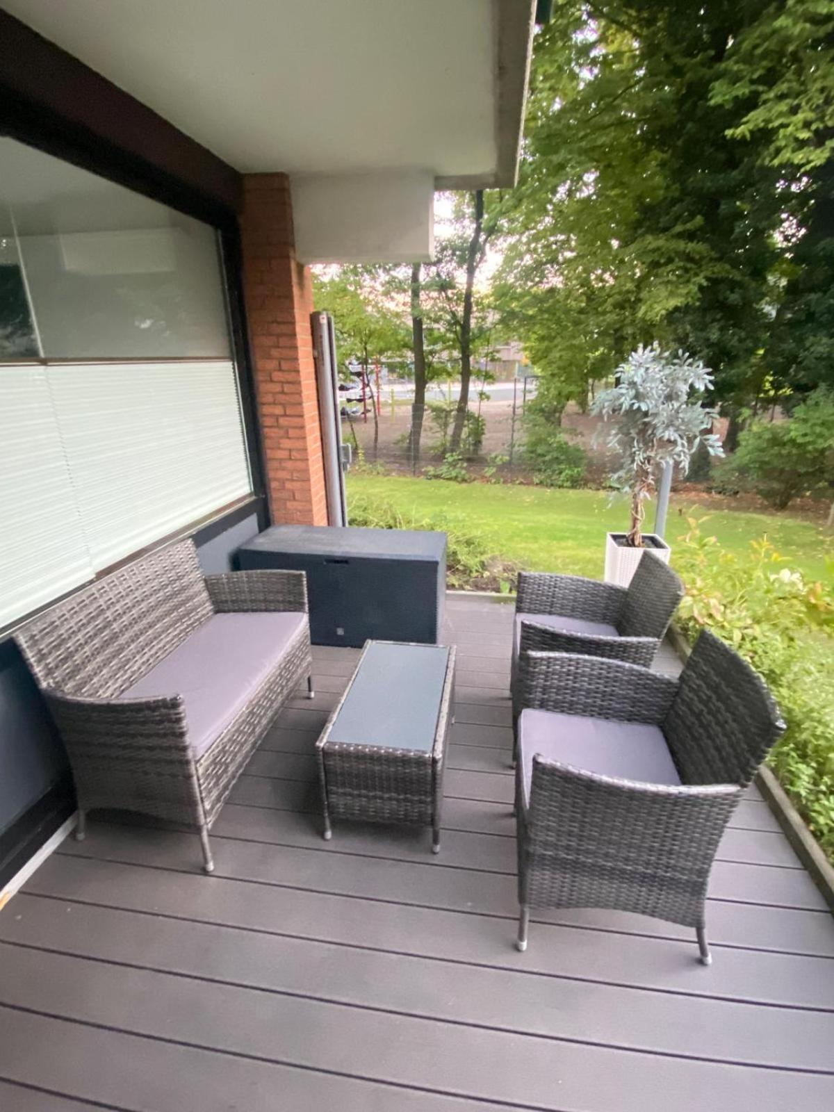 Moderne 2-Zimmer-Wohnung Mit Garten Hannover Buitenkant foto